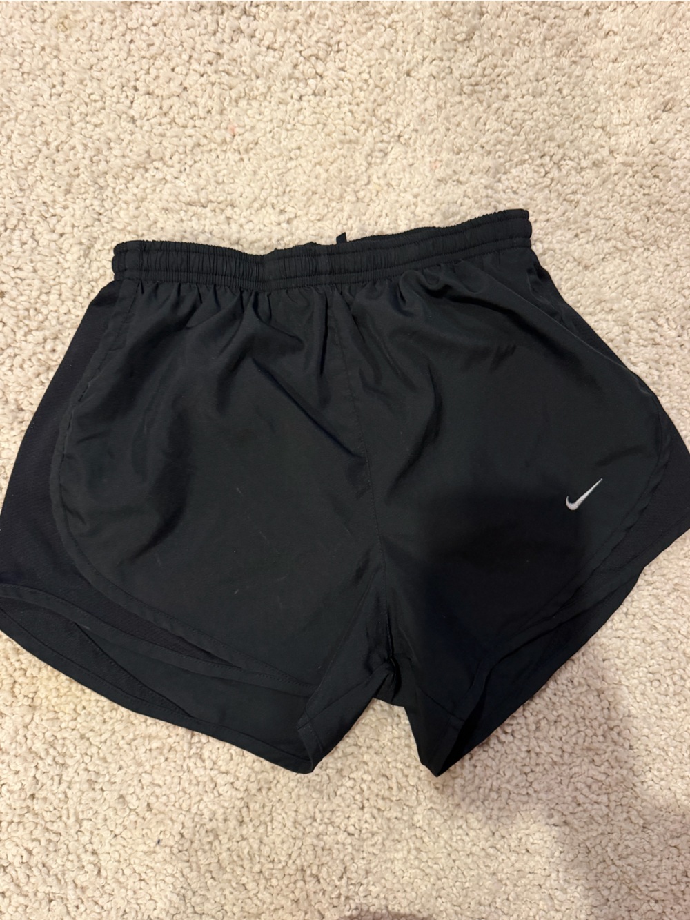 Nike Women's Black Athletic Running Shorts